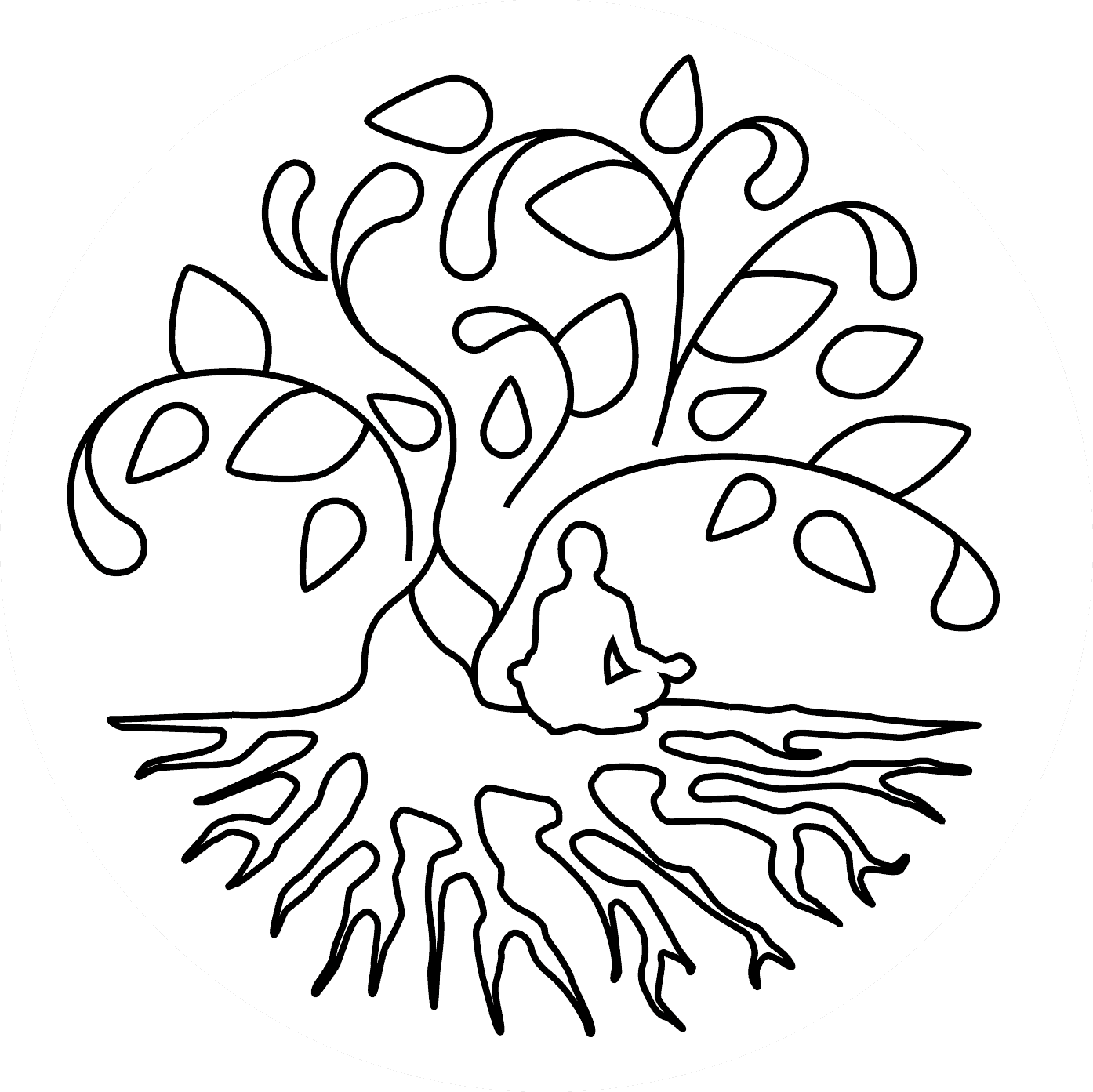 logo Under The Tree, met witte achtergrond.